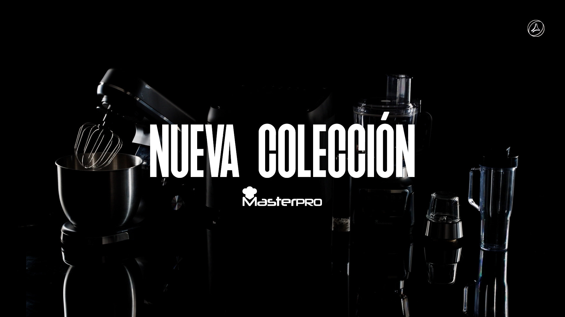 Título Nueva Colección sobre fondo negro